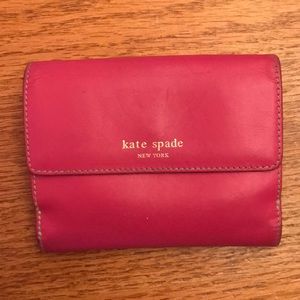 Kate Spade Pink Leather Wallet